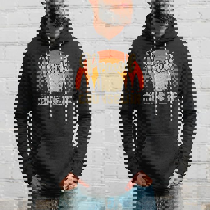 Counselor Superhero Vintage For Dad Hoodie Gifts for Him