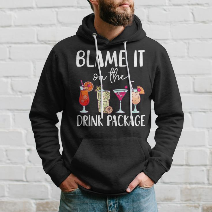 Cruise 2024 Blame It On The Drink Package Hoodie Gifts for Him