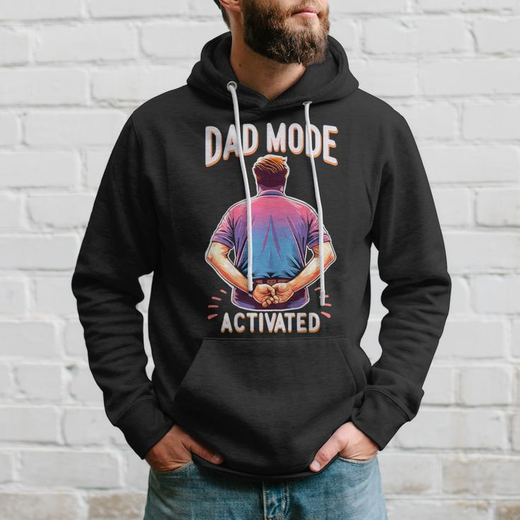Dad Mode Activated Quote Best Dad Ever Father's Day Hoodie Gifts for Him