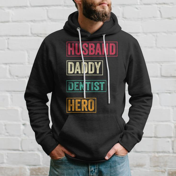 Dentist Dad Dentist Father's Day Hoodie Gifts for Him