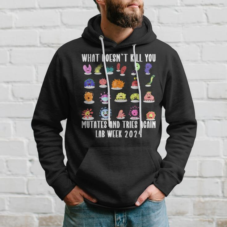 What Doesn't Kill You Mutates Biology Lab Week 2024 Hoodie Gifts for Him
