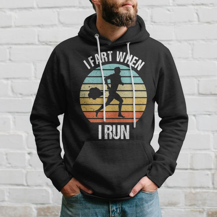 I Fart When I Run Running Hoodie Gifts for Him