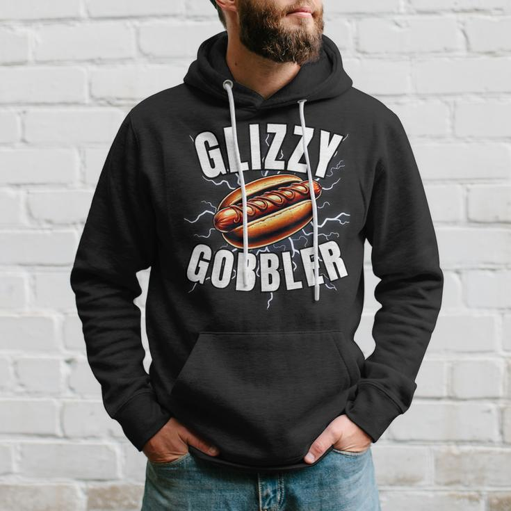 Hotdog Glizzy Gobbler Gladiator Lover Glizzy Gobbler Hoodie Gifts for Him