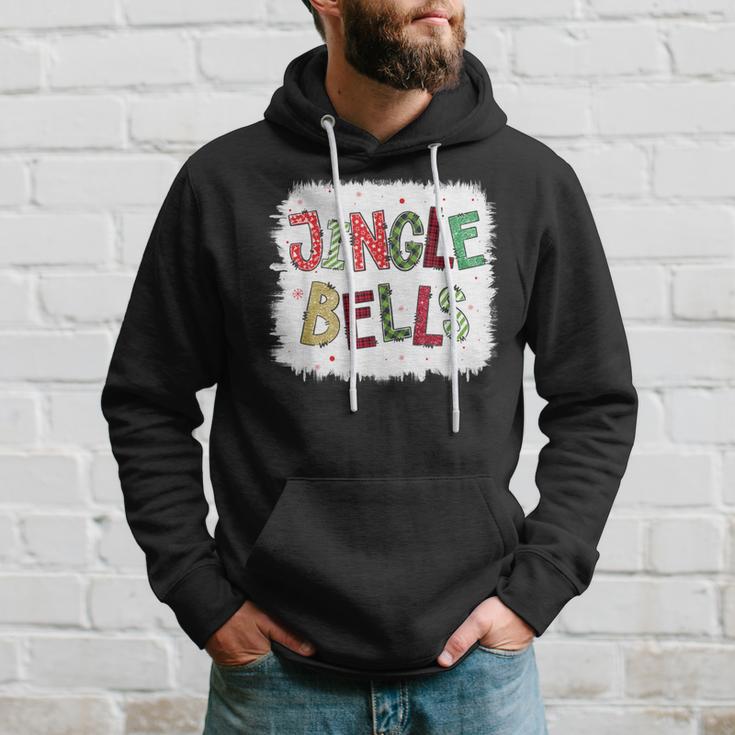 Jingle Bells Christmas Family Pajama Bleach Xmas Hoodie Gifts for Him