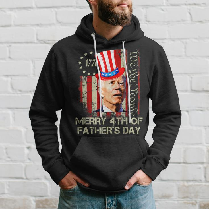 Joe Biden Happy 4Th Of Father's Day 4Th Of July Hoodie Gifts for Him