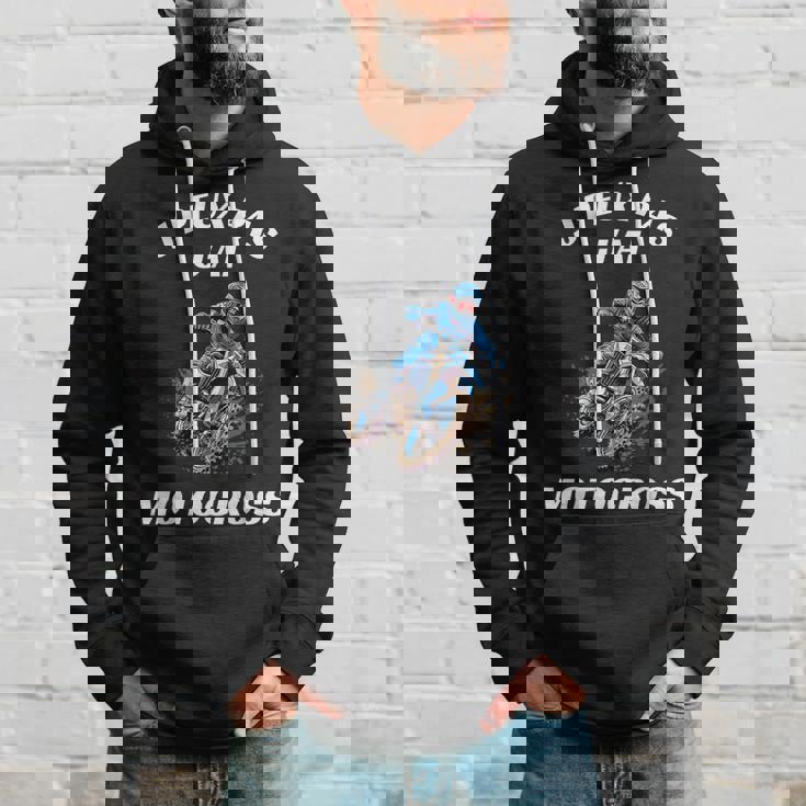J'peux Pas J'ai Motocross Humour Motard Moto Cross Sweat à capuche Cadeaux pour lui
