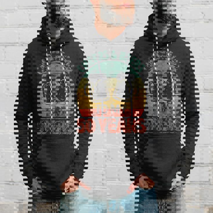 Old Drinker 50Th Cheers And Beers To My 50 Years Hoodie Gifts for Him