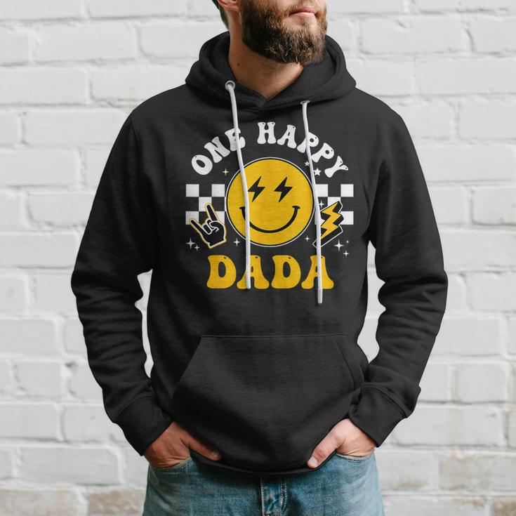 One Happy Dude Dada 1St Birthday Family Matching Hoodie Gifts for Him