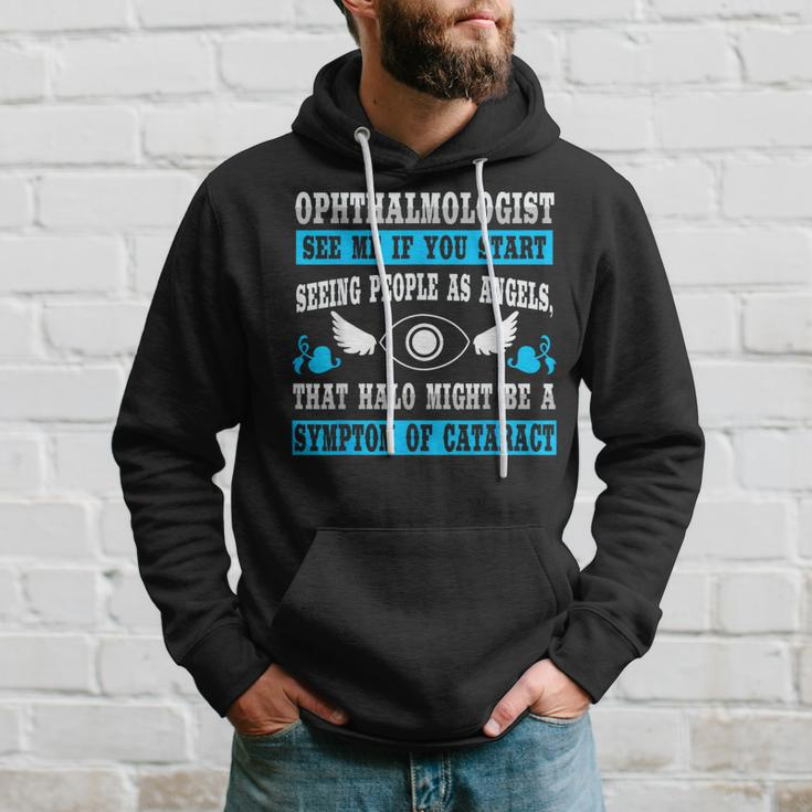 Ophthalmologist Quote Ophthalmology Cataract Hoodie Gifts for Him