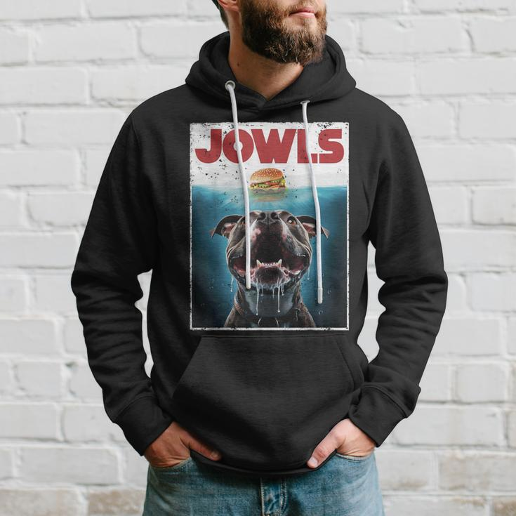 Pittie Pitbull Pit Bull Jowls Burger Bully Dog Mom Hoodie Gifts for Him