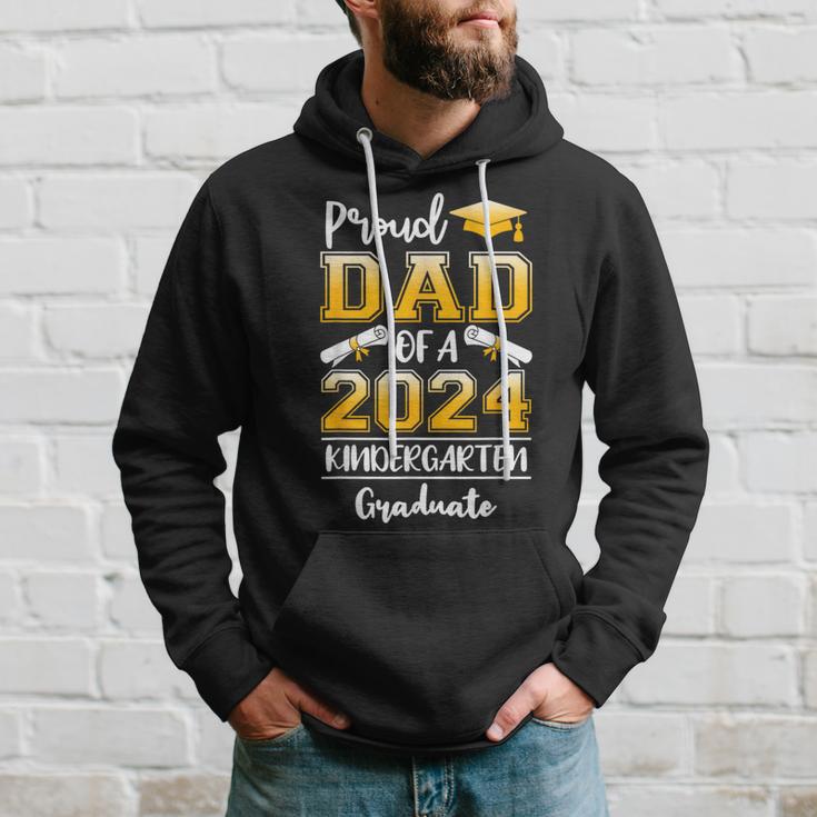 Proud Dad Of A Class Of 2024 Kindergarten Graduate Hoodie Gifts for Him