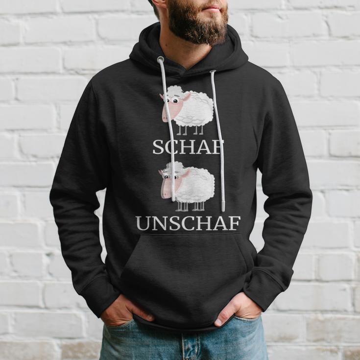 Sheep Unschaf Slogan Word Joke Kapuzenpullover Geschenke für Ihn