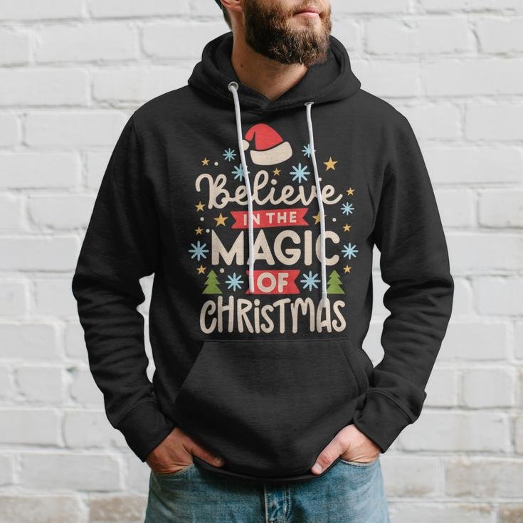 Vintage Believe In The Magic Of Christmas Hoodie Gifts for Him