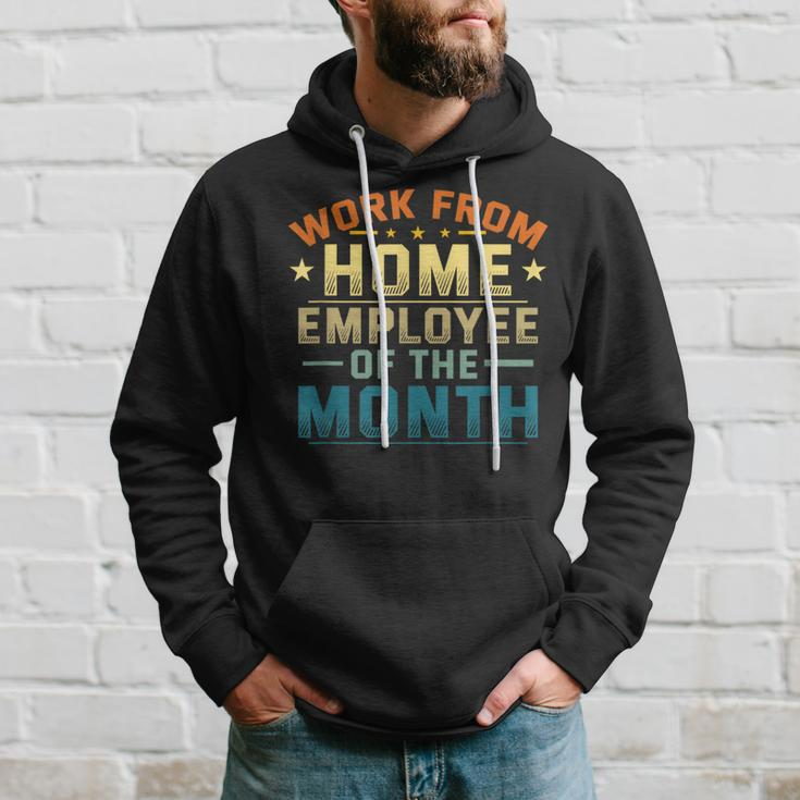 Work From Home Employee Of The Month Home Office Hoodie Gifts for Him