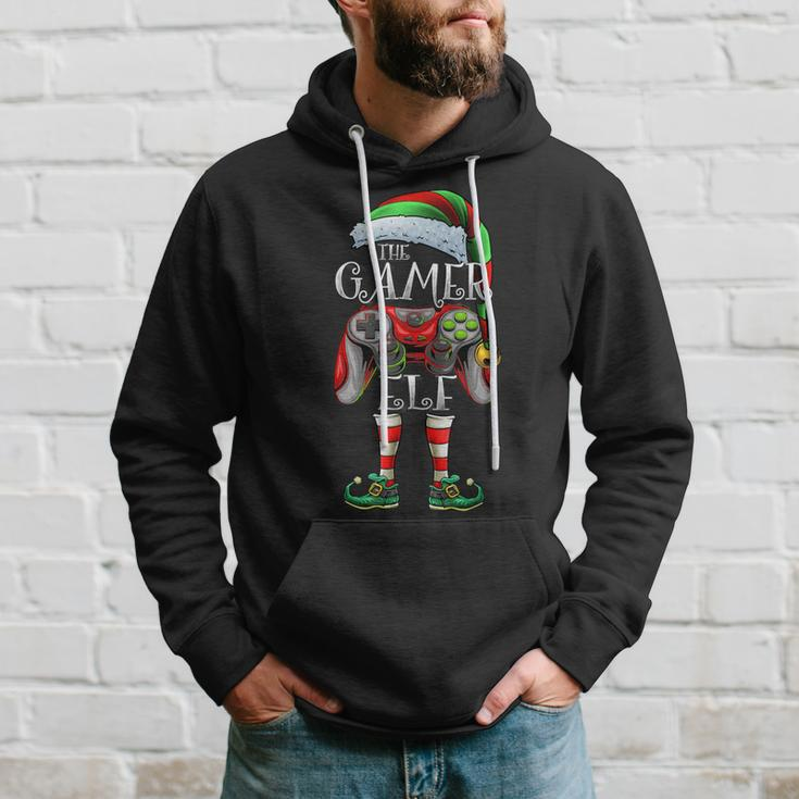 The Gamer Elf Matching Family Christmas Gamer Elf Hoodie Gifts for Him