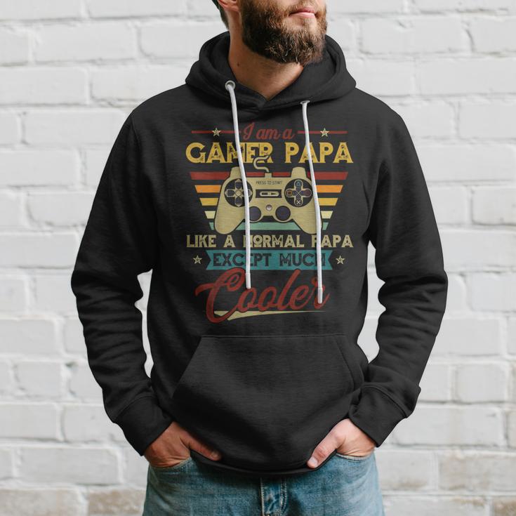 Gamer Papa Wie Ein Normapa Außeriel Coolerideo Players S Kapuzenpullover Geschenke für Ihn