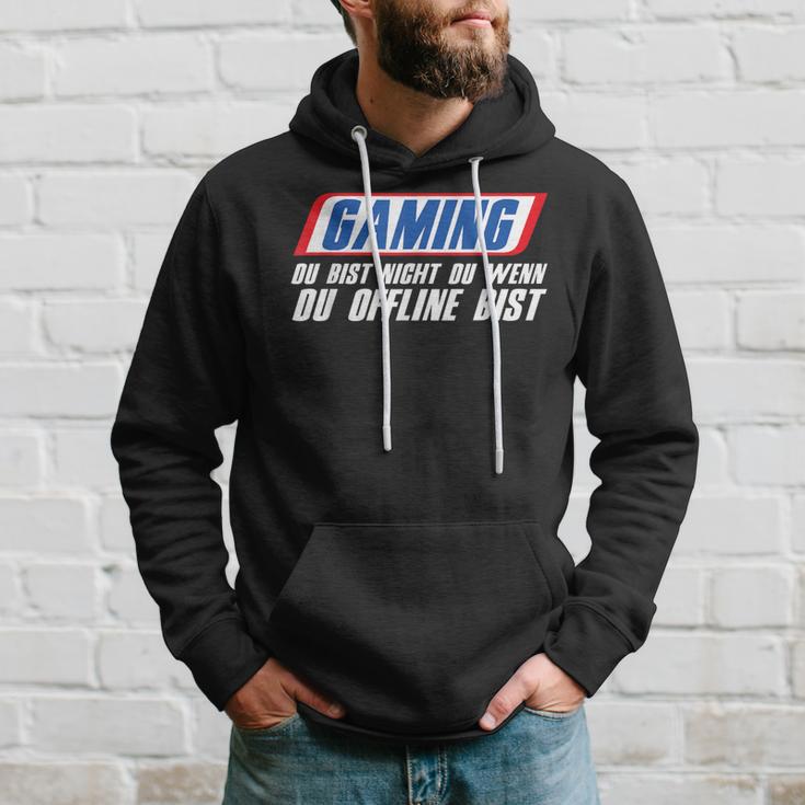 Gaming Du Bist Nicht Du Wenn Du Offline Bist Gamer Kapuzenpullover Geschenke für Ihn