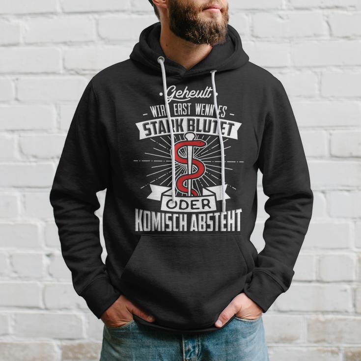 Geheult Wird Erst Paramedic & Sani Hoodie Geschenke für Ihn