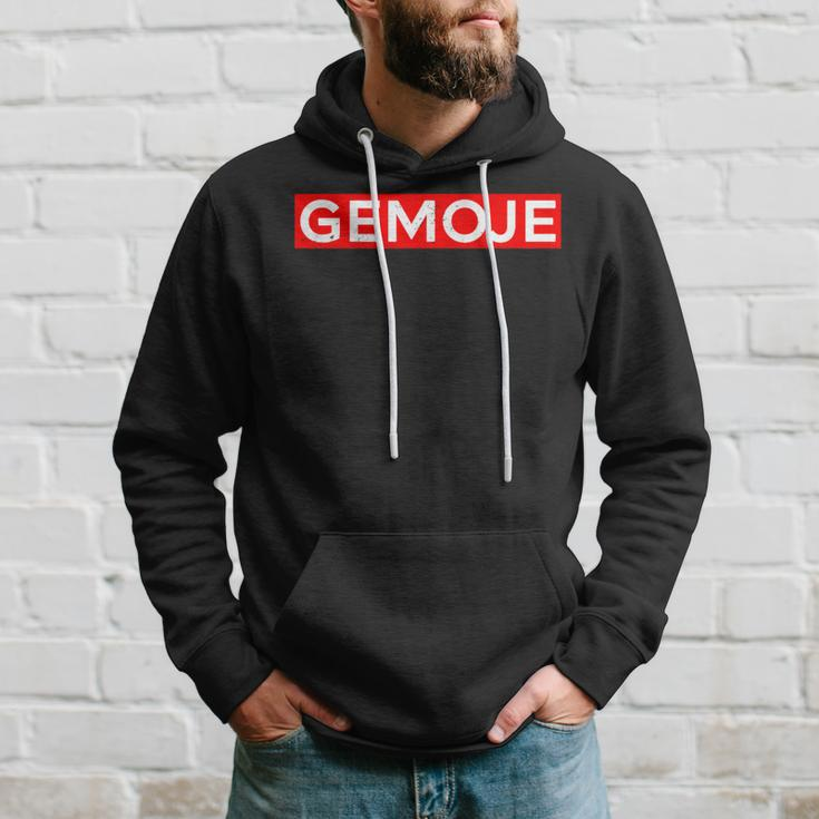 Gemoje Guten Morgen I Dialect Mouthart Hessen Saarland Hoodie Geschenke für Ihn