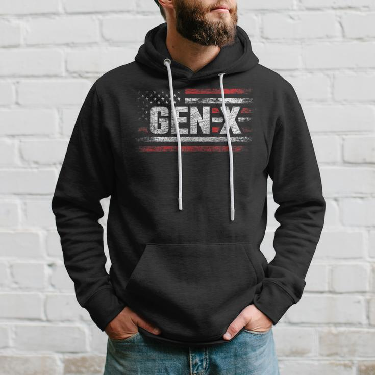 Generation X Gen Xer Gen X American Flag Gen X Hoodie Gifts for Him