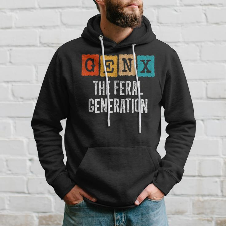 Generation X Gen Xer Gen X The Feral Generation Hoodie Gifts for Him