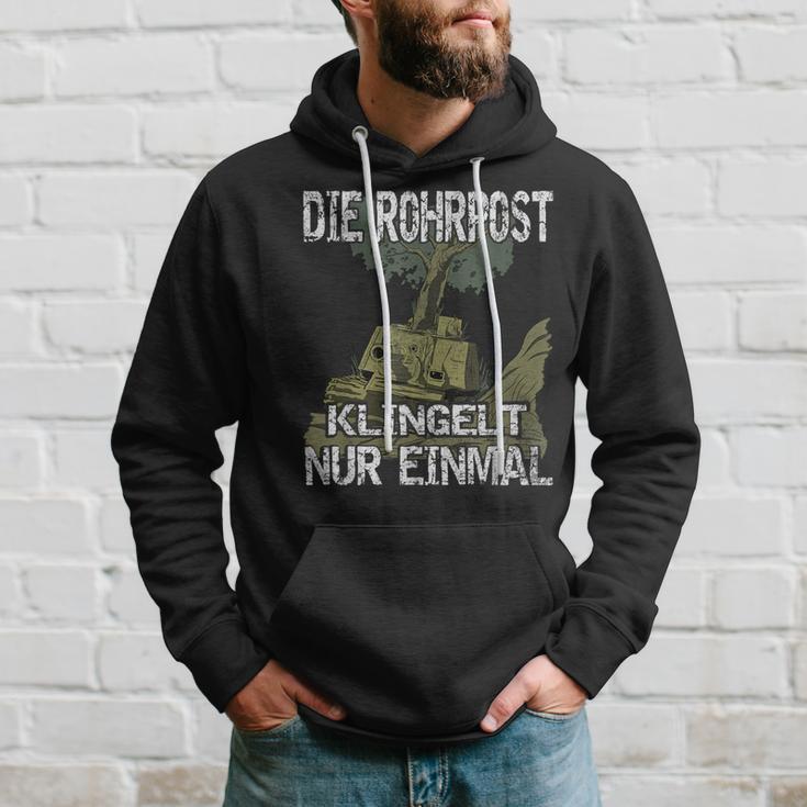 German Tiger Tank Die Rohrpost Klingelt Nur Einmal Deutsche Tiger Hoodie Geschenke für Ihn