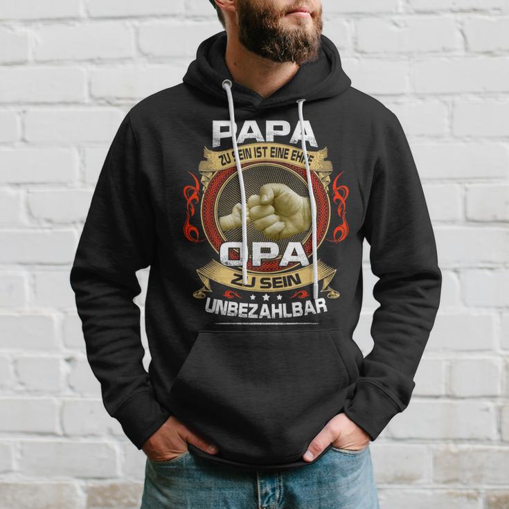 Papa Zu Sein Ist Eine Ehr Opa Zu Sein Priceless S Kapuzenpullover Geschenke für Ihn