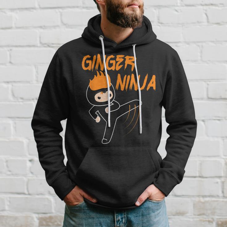 Ginger Ninja Warrior Ginga Red Hair Kapuzenpullover Geschenke für Ihn