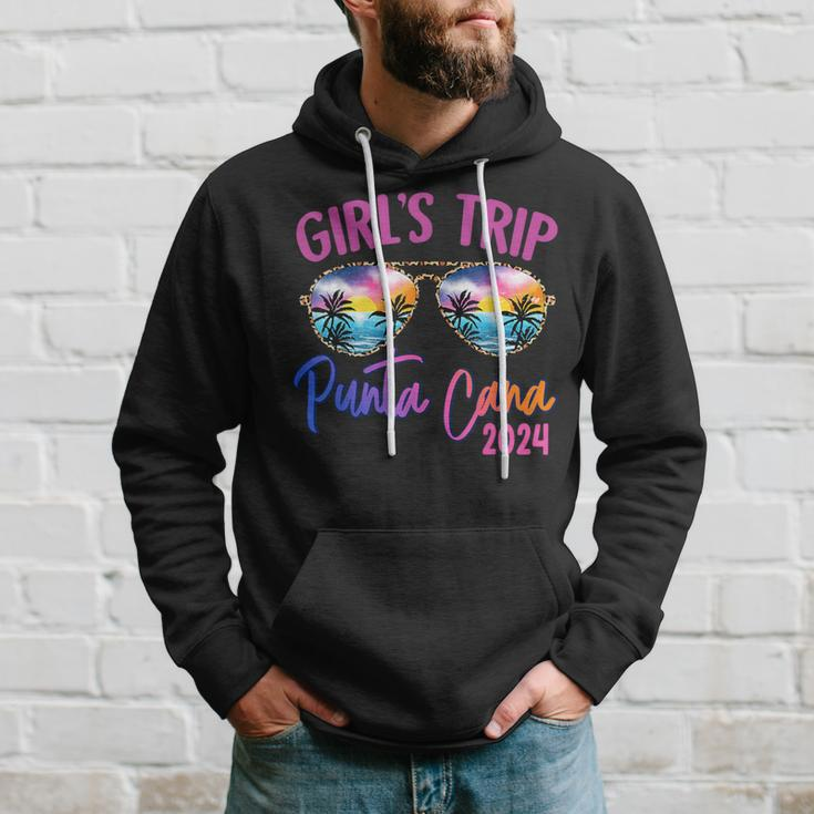 Girls Trip Punta Cana Dominican 2024 Sunglasses Summer Hoodie Gifts for Him