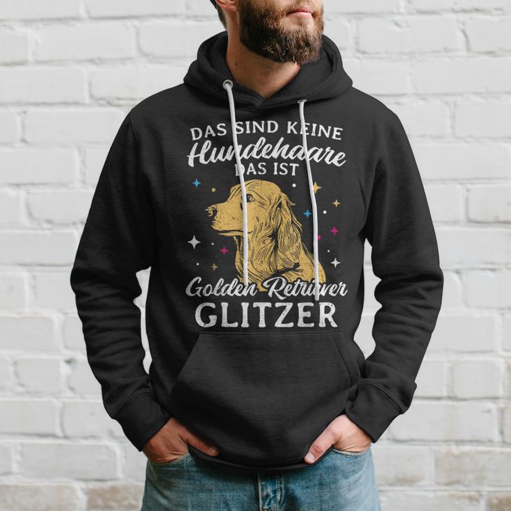 Golden Retriever Glitter Dog Holder Dog Owners Hoodie Geschenke für Ihn