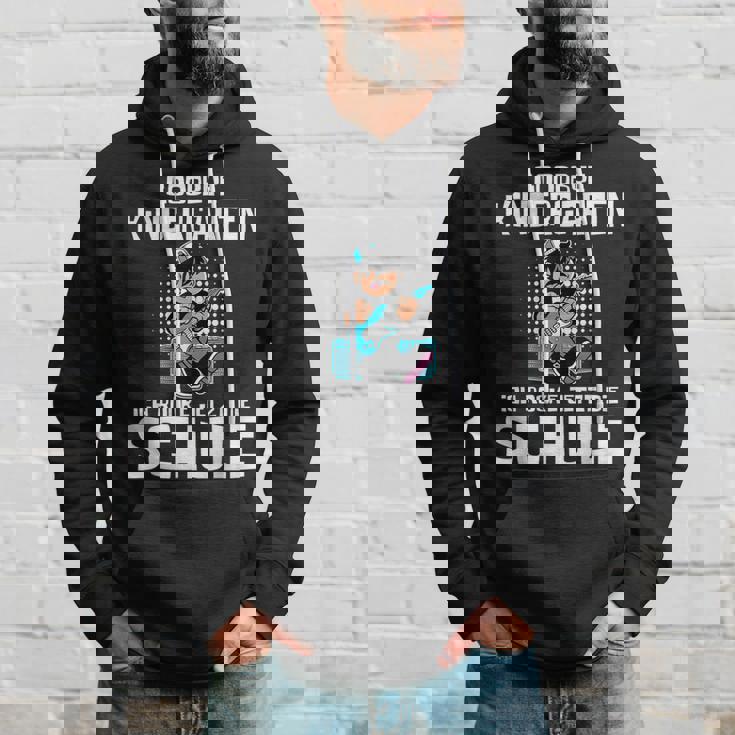 Goodbye Kindergarten Ich Rocke Jetzt Die Schule Schulkind Hoodie Geschenke für Ihn