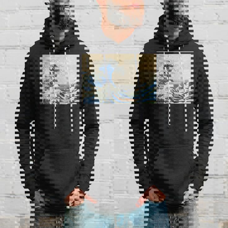 Gran Ola Frente A Kanagawa Katsushika Hokusai Surfing Ocean Sudadera Regalos para él