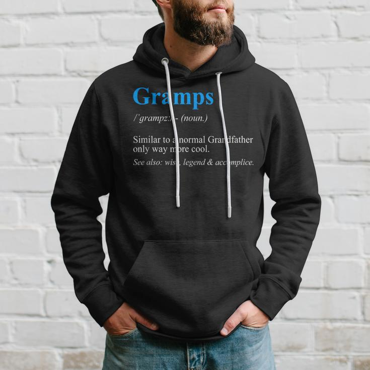 Grandfather Dictionary Definition Quote For Gramps Hoodie Gifts for Him