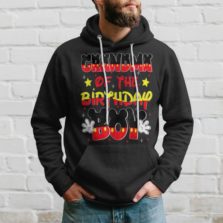 Grandma Of The Birthday Boy Mouse Family Matching Hoodie Gifts for Him