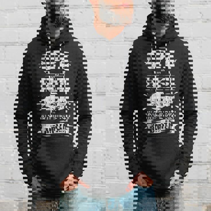 Grandpa Und Enkel Wir Sind Die Beste Komplizen Hoodie Geschenke für Ihn