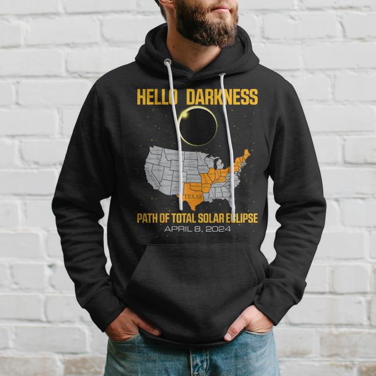 Great North American Path Of Total Solar Eclipse In April 08 Hoodie Gifts for Him