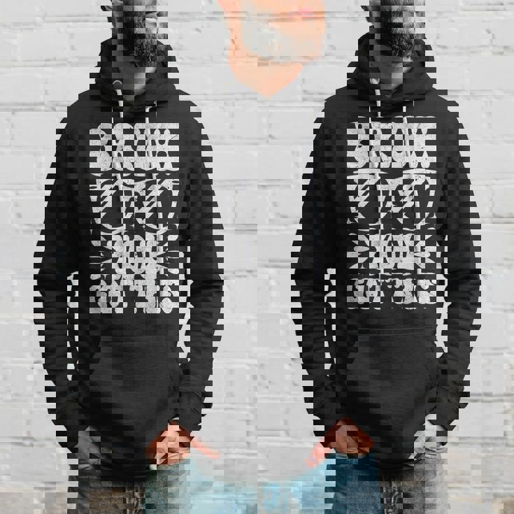Groovy Bruh You Got This Testing Day Rock The Test Boys Mens Hoodie Gifts for Him