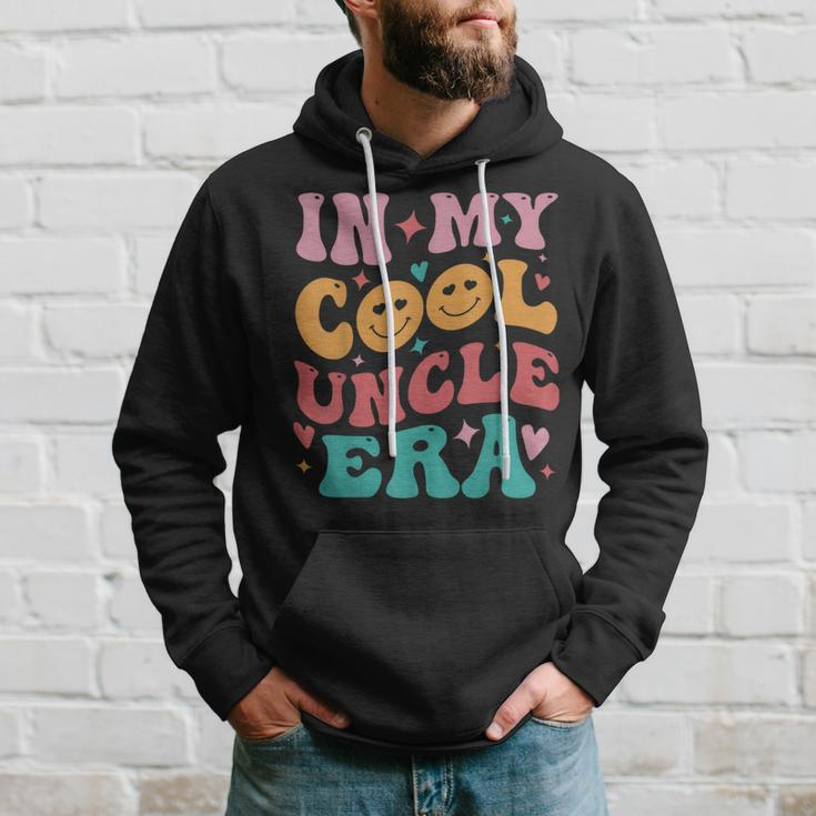 Groovy In My Cool Uncle Era Family Hoodie Gifts for Him