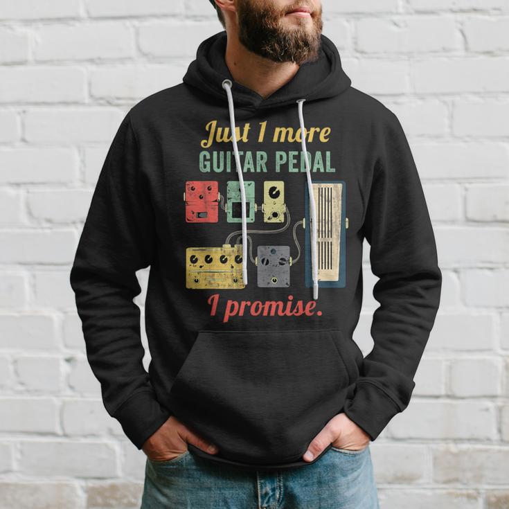 Guitar Player Pedal Board Guitarist Playing Guitars Hoodie Gifts for Him