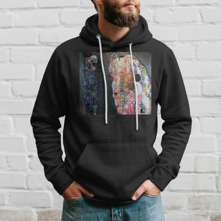 Gustav Klimt's Death And Life Famous Painting Hoodie Gifts for Him