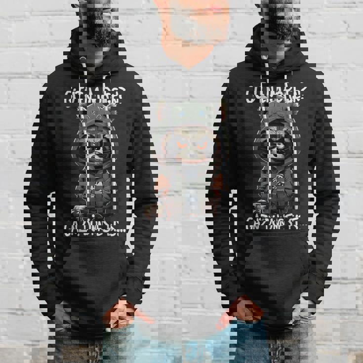 Guten Morgen Ganz Thin Ice Cream Black Hoodie Geschenke für Ihn