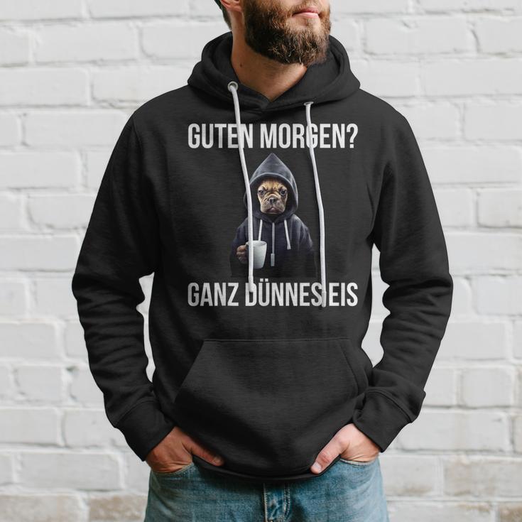 Guten Morgen Ganz Thinnes Ice Cream German Language Hoodie Geschenke für Ihn