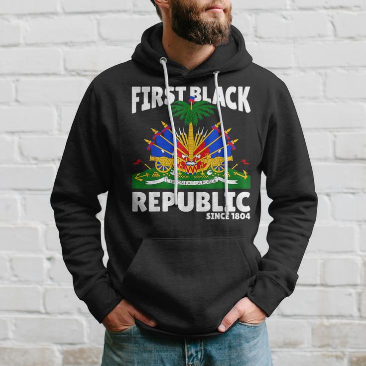 Haiti Heritage Since 1804 Proud Zoe Happy Haitian Flag Day Hoodie Gifts for Him