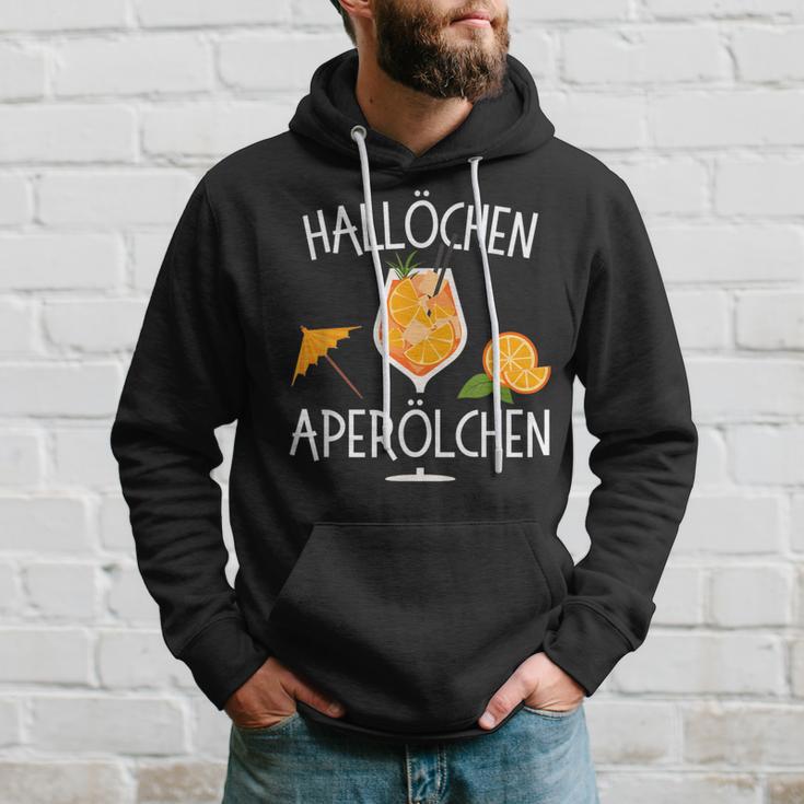 Hallöchen Aperölchen Spritz Party Carnival Hoodie Geschenke für Ihn