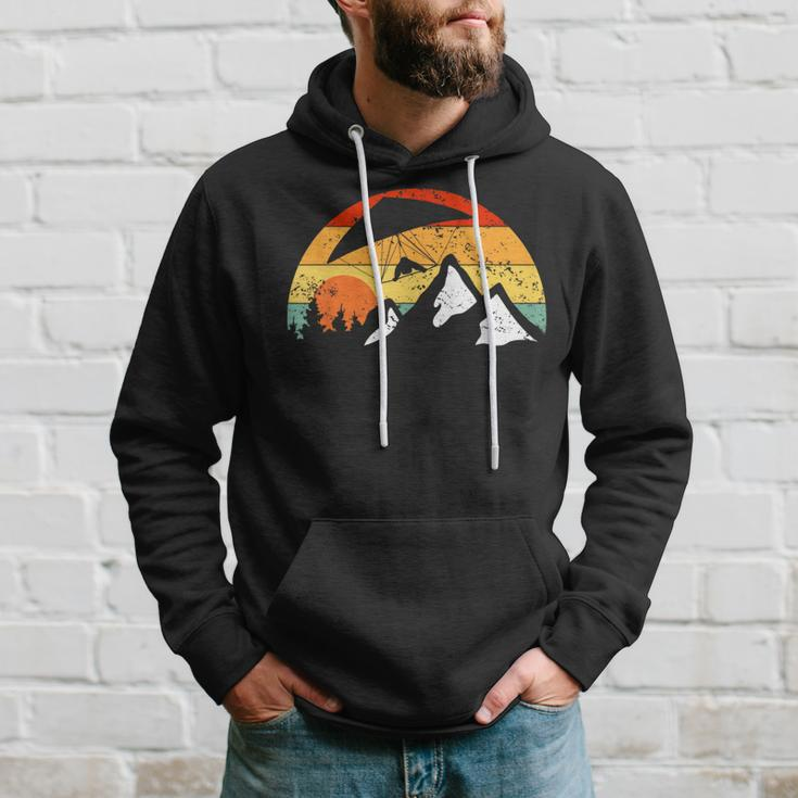 Hang Glider Sunset Hang Gliding Hoodie Gifts for Him