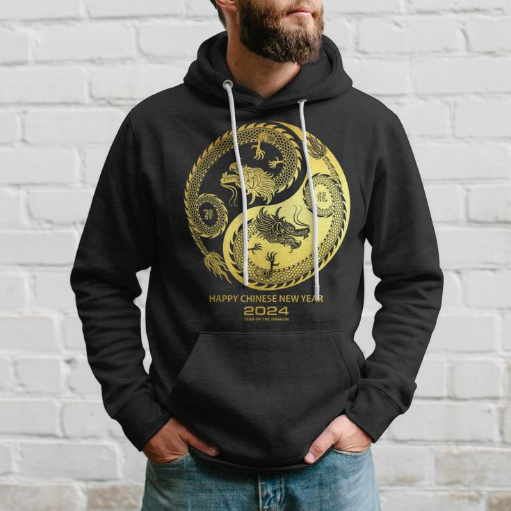 Happy 2024 Chinese New Year 2024 Year Of The Dragon 2024 Hoodie Gifts for Him