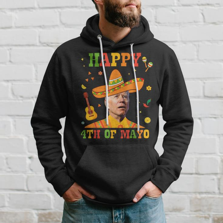 Happy 4Th Of Mayo Joe Biden Confused Cinco De Mayo Hoodie Gifts for Him
