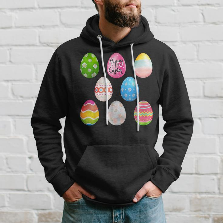 Happy Easter Sunday Fun Decorated Bunny Egg s Hoodie Gifts for Him