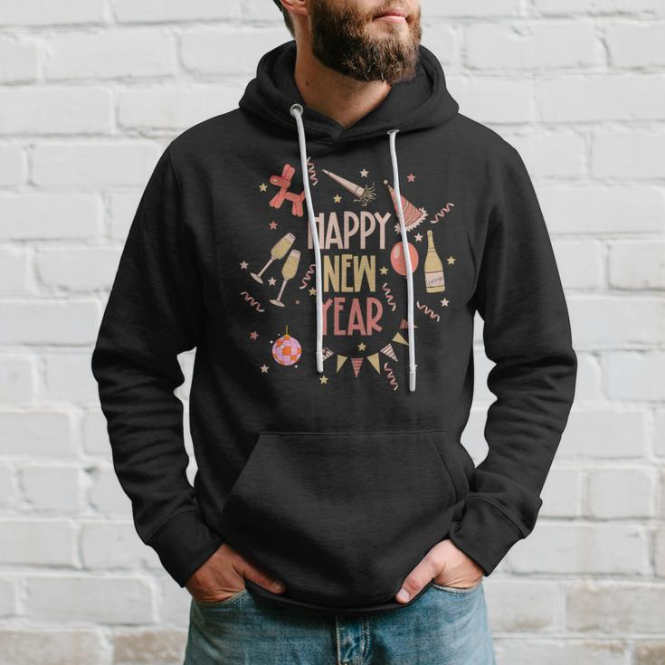 Happy New Year 2024 New Years Eve Party Family Christmas Hoodie Gifts for Him