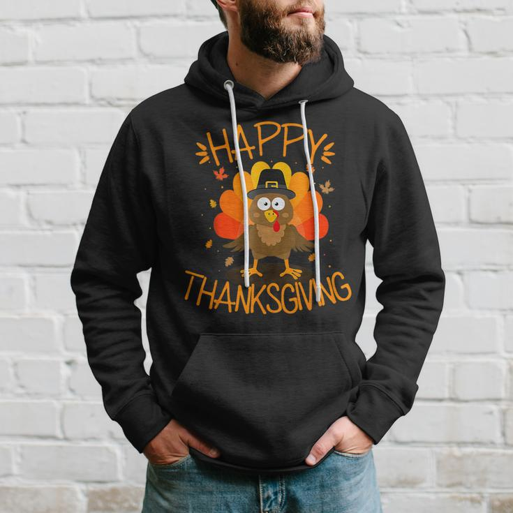 Happy Thanksgiving Turkey Happy Family Dinner Turkey Day Hoodie Gifts for Him
